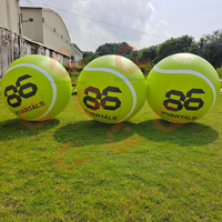 Vente flash : grande balle de tennis gonflable géante pour la publicité