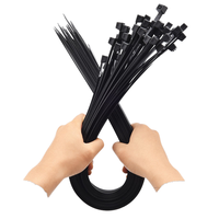 Attache-câble Yuling en nylon 66 auto-bloquant sans outil, ignifuge, pour la gestion des câbles des armoires de contrôle électriques industrielles