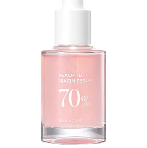 Melocotón 70 Esencia de nicotinamida Antienvejecimiento Blanqueamiento Iluminador Hidratante Cara Líquido manchas oscuras - Product Image 1