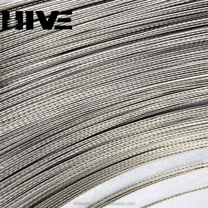 White Copper Round Wire Fretted <span class=keywords><strong>Scale</strong></span> Lines für kleine viersaitige E-Gitarre E-Bass Griffbrett Fret Lines 18-Nickel - Product Image 5