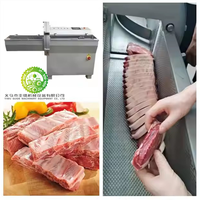 Cortadora de Carne de Acero Inoxidable de Alta Calidad con Motor Importado para Cortar Jamón, Carne de Res y Tocino Congelados en Rodajas Finas