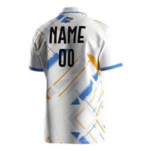 Wholesale Sportswear Bodybuilding Men'S Muscle Team Design Uniforms South Africa Team Jersey Coloured Cricket <b>Shirts</b> - Product Image 4