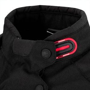 Veste de moto BERING DARKO LADY BLACK 4 saisons FIBRETECH 600D - Product Image 1
