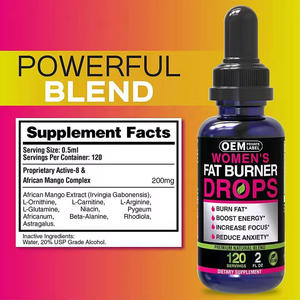 カスタマイズされた脂肪バーナーカプセル減量液体ケトドロップ脂肪バーナー効果的なドロップ - Product Image 5