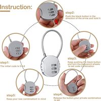 Cadenas à combinaison personnalisés en gros, cadenas en forme de cœur avec mot de passe, porte-clés en alliage de zinc léger, mini chaîne de gym étanche