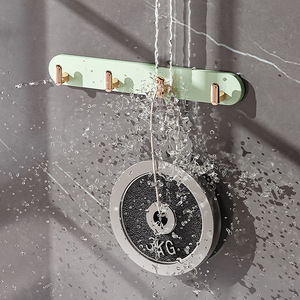 Strong Non-Falling <b>Standing</b> Type Plastic Modern Kitchen Storage Hook Gap Hook with Sticky Back for Door <b>Hat</b> Coat Rack - Product Image 4