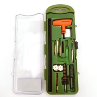 Kit de nettoyage d'armes à feu en acier durable 5,56 mm/.223 cal 6X 5 fentes avec pochettes, accessoires de chasse portables pour l'extérieur
