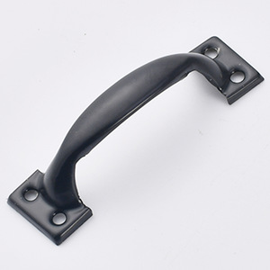 Chinese <b>Style</b> Iron Door Handle 3 Inch Bow Shape Black Painted For Cabinet Drawer Use - Product Image 2