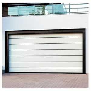 Venta caliente eléctrica industrial automática de metal de alta velocidad Puerta de persiana aleación de aluminio duro Puerta de alta velocidad para garaje