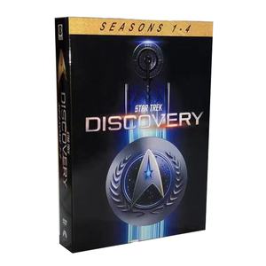 Compra DDP, NUEVO, Fabricante, JUEGO DE DVD EN CAJA, PELÍCULAS, Programas de TV, Duplicación de Discos, Impresión, <span class=keywords><strong>Star</strong></span> <span class=keywords><strong>Trek</strong></span>, Temporada 1-4, 16 DVD - Product Image 1