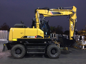 Excavadora de cadenas SY155W de 15.5 toneladas con alto retorno de la inversión, miniexcavadora a precio asequible - Product Image 4