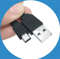 Cordon de charge de données 5Pin Mini B câble USB 2.0 Type A mâle à Mini câble USB pour appareil photo MP3 Dashcam téléphone portable régulier