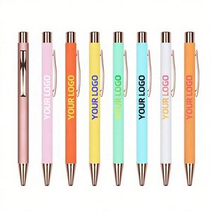 Premium Heavy Metal Signature Custom Engraved Logo Luxury Corporate Promotional Ball <b>Pen</b> - Product Image 2