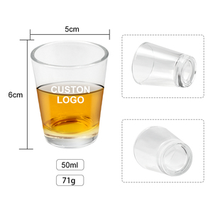 Logo personalizzato Whiskey Cup vino spazi vuoti <span class=keywords><strong>Espresso</strong></span> sublimazione bicchiere bicchierini - Product Image 2