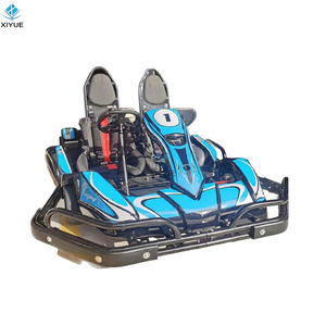 Kart à pédales essence 2 places pour adultes et adolescents, location commerciale, kart de <span class=keywords><strong>course</strong></span> 4 temps, moteur essence 200CC 210CC, haute vitesse, divertissement, 60KM/H - Product Image 1