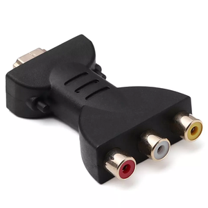 Convertisseur <span class=keywords><strong>RCA</strong></span> vers <span class=keywords><strong>HDMI</strong></span>, <span class=keywords><strong>adaptateur</strong></span> vidéo et audio composite CVBS 1080P pour PAL/NTSC - Product Image 1