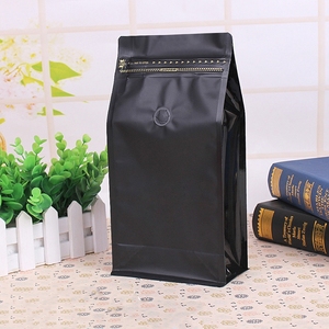 250g 500g 1kg 2kg đáy vuông Ziplock tùy chỉnh in Hộp túi nhôm lá dây kéo cà phê bao bì trà túi có van - Product Image 3