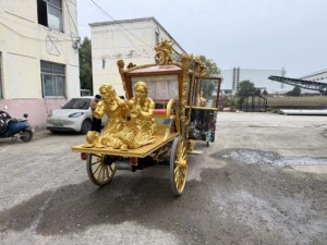 Châu âu thanh lịch công chúa giấc mơ bí ngô đám cưới xe điện nhà máy bán hàng trực tiếp đám cưới vận chuyển - Product Image 1