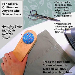 Clapet <span class=keywords><strong>de</strong></span> tailleur en bois <span class=keywords><strong>de</strong></span> qualité supérieure avec <span class=keywords><strong>coussin</strong></span> - Product Image 6