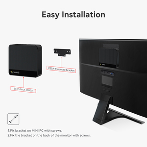 Mini <span class=keywords><strong>PC</strong></span> Beelink AMD Ryzen 7 7735U 8 cœurs, Windows 11 Pro, ordinateur de jeu, LAN 2.5G, HDMI, Type-C, ordinateur de bureau, <span class=keywords><strong>pack</strong></span> simple - Product Image 3