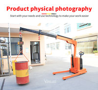 Iso Ce Msds 1T Extension 3.1M Ascenseur 3.7.M Électrique Single Shop Grue Reach Truck Stacker Auto Chargement Chariot Élévateur Télescopique Manipulateur