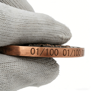 卸売 40mm 50mm 60mm 亜鉛合金 真鍮 ステンレス鋼 レーザー彫刻 ブランクメタル チャレンジコイン - Product Image 3