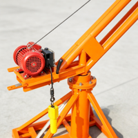 Mini-grue rotative à 360 degrés, restaurant mobile personnalisé, équipement de restauration, 26 produits phares 2026, 12 m/min