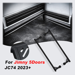 Jimny 5 puertas Sidestep Matrix Side Step aluminio 4x4 accesorios Side Step <span class=keywords><strong>Bar</strong></span> para Suzuki New Jimny 5 puertas JC74 2023 2024 - Product Image 1