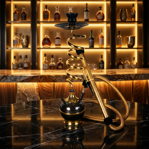 Luxury <b>Mini</b> Shisha Hookahs Premium Quality Small Brass - Product Image 6