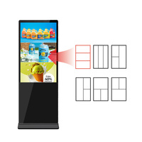 Kiosco Táctil Vertical de 49/55/65 Pulgadas con Pantalla LCD para Señalización Digital en Interiores, para Centros Comerciales, Tiendas, Hoteles y Transporte Público