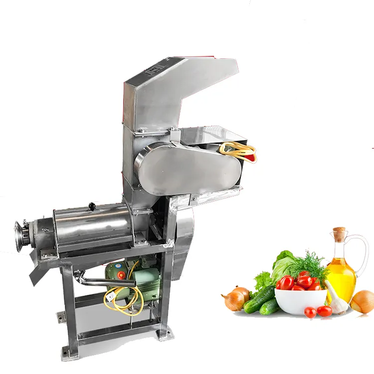 Machine verticale commerciale de jus de presse de filtre froid de légume de fruit acier inoxydable 800-1000 kg/h presse-agrumes de fruit de mangue de mûrier