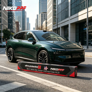 Película Protectora para Automóviles NIKO Film TPU Autoadhesiva, Antiarañazos, Resistente a los Rayos UV, Color Verde Esmeralda Oscuro, Protección UV/IR, Grosor de 7.5mil - Product Image 1
