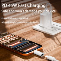 Adaptador de Auriculares USB C Giratorio, Adaptador Hembra de 8 Pines, Carga Rápida PD de 45W, Transmisión de Datos de 480Mbps, Alta Calidad de Sonido HIFI