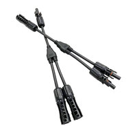 IP68 PPO 1500V 30A connecteur de branche solaire PV branche solaire T connecteur fournisseurs 2/3/4 en 1 fournisseurs de connecteurs solaires à branche en Y