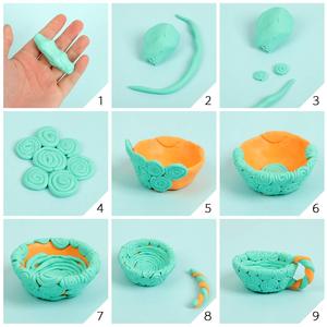 Bview Kit de démarrage en <span class=keywords><strong>argile</strong></span> polymère 50 couleurs pour enfants Pâte à modeler au <span class=keywords><strong>four</strong></span> avec outils - Product Image 3