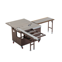 Scie à table électrique pliable A6 Mini pour le travail du bois, machine à couper le bois à 45_90 degrés