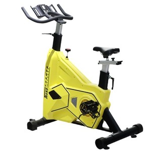 Bicicleta de Spinning Vertical con Resistencia Magnética, Asiento Ajustable, Amarillo, Rojo, Blanco, Negro, Bicicleta de Ejercicio para Gimnasio en Casa - Product Image 1
