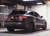 Séparateur de pare-chocs arrière de voiture de haute qualité adapté au diffuseur arrière en Fiber de carbone Maserati Levante
