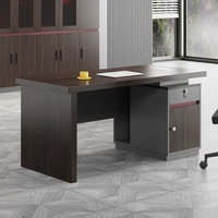 Meubles de bureau de haute qualité, table de bureau en bois pour un seul employé, design moderne et simple, bureau d'ordinateur avec tiroir de rangement