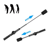 Nouvel ensemble d'entraînement de golf télescopique en acier inoxydable pour corriger la posture et améliorer la technique