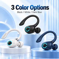 Écouteurs sportifs sans fil S10 BT 5.3 intra-auriculaires avec micro, réduction de bruit ENC, affichage numérique, étanchéité IPX-7, casque mains libres
