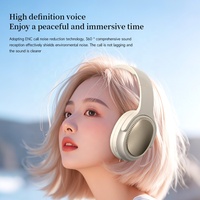 Headphone Over-Ear suara terbaik desain baru Earphone HiFi latensi rendah headphone nyaman dapat dilipat untuk Gaming dan olahraga