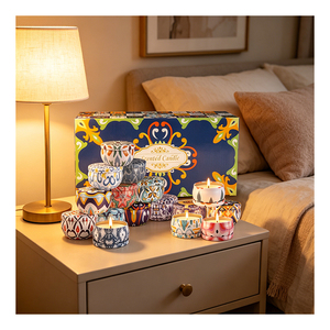 Caja de Regalo para Vela de Cera de Coco con Logotipo Personalizado, Presentación Minorista de Fragancias para el Hogar, Surtido Exclusivo Elite - Product Image 4