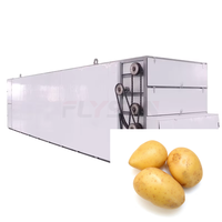 Machine de séchage automatique multifonctionnelle à bande transporteuse pour déshydrater les tranches de patate douce et de patate violette