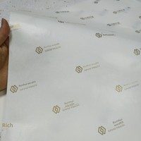 Papier d'emballage personnalisé 17 g/m² blanc neige, papier calque 28 g/m², papier d'emballage 40 g/m² pour l'emballage floral, fournisseur direct de Hangzhou, fabricant d'impression
