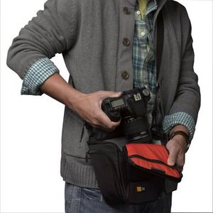 Bolso de Hombro Mini de Lona y Cuero PU para Cámara SLR, Ligero, con Correa, para Viaje, Almacenamiento Digital, Venta al Por Mayor de Fábrica BSCI - Product Image 4
