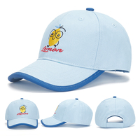 Gorra de béisbol de verano bordada 3D personalizada para niños, gorra deportiva de algodón para playa, pesca, protección solar, actuación al aire libre gratuita