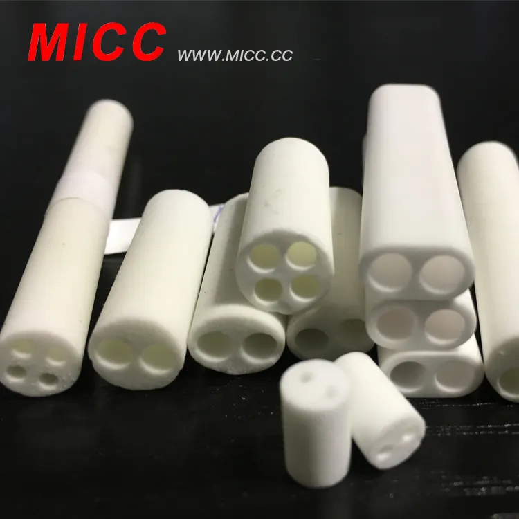 MICC High Alumina Ceramic Protection Tubes for Thermocouple Color available 95% alumina oxide Alumina ceramic insulator