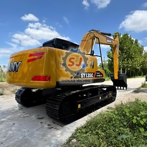Excavadora Usada SANY SY135C SY215C, Excavadora de 13 Toneladas, Equipo de Construcción Mediano, Marca China SANY 215 215C, Excavadora en Venta - Product Image 2