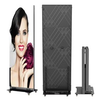 Affichage LED mobile LJX P1.86 couleur pleine, SMD1515, 640x1920mm, HD 3840Hz, pour usage intérieur, garantie 2 ans, pliable